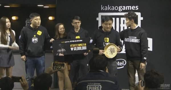  绝地求生国际赛，中国战队包揽前三甲